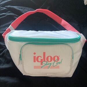 Igloo White and Pink Fanny Pack